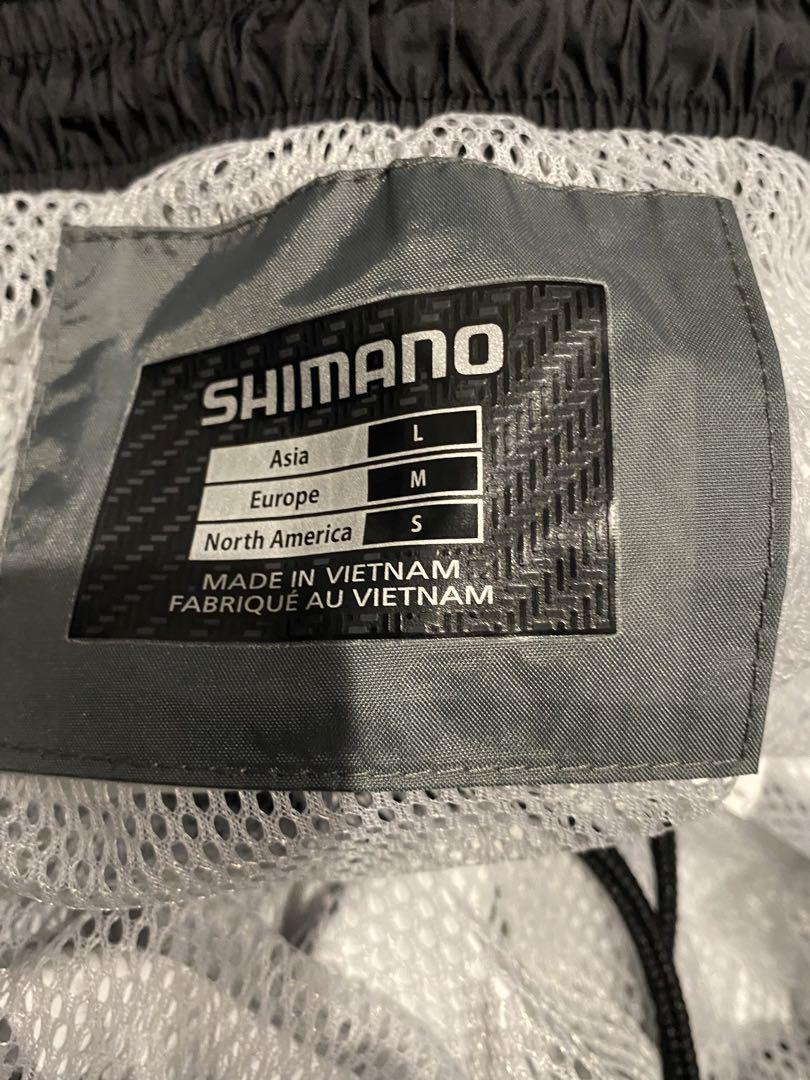 シマノ  レインウェア　ドライシールド　Lサイズ