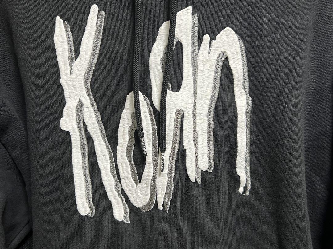adidas × korn アディダス×コーン コラボパーカー フーディー