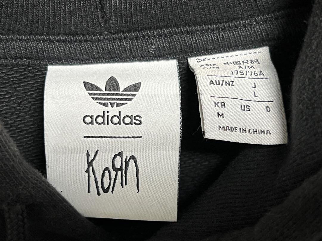 adidas × korn アディダス×コーン コラボパーカー フーディー