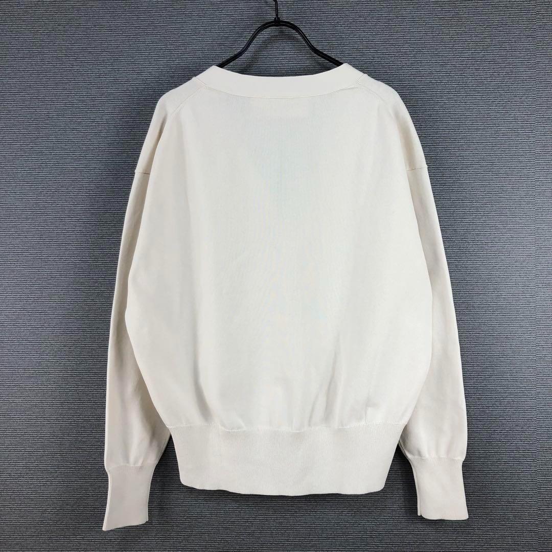 N 　Whim Gazette   622400 美品Whim Gazette ウィムガゼット HYBRIDコットンカーディガン