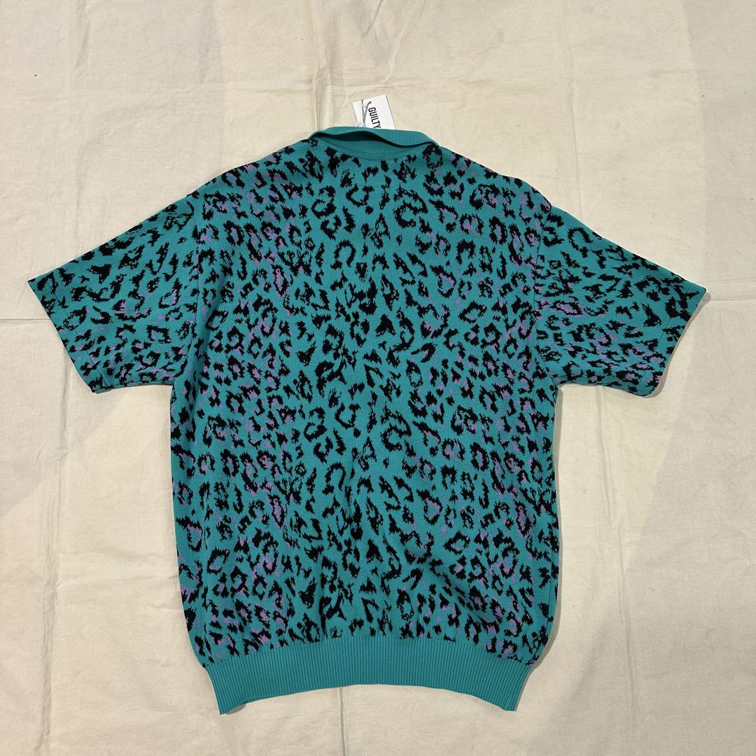 ワコマリアLEOPARD JACQUARDKNIT POLO SHIRT WACKO MARIA ワコマリア LEOPARD JACQUARD KNIT POLO SHIRT