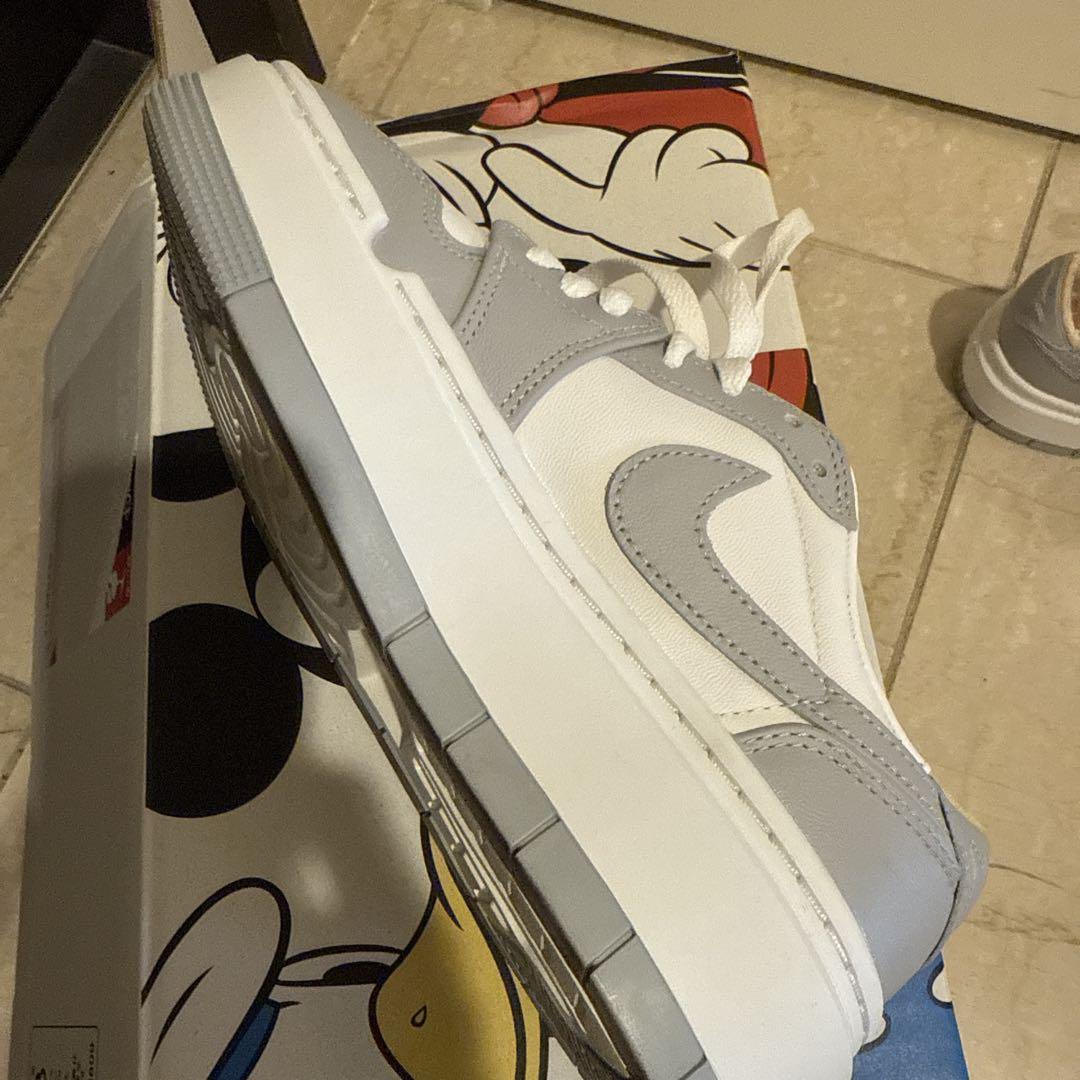 ✴︎値下げ✴︎Nike エアジョーダン 1 エレベート L ホワイト/グレー