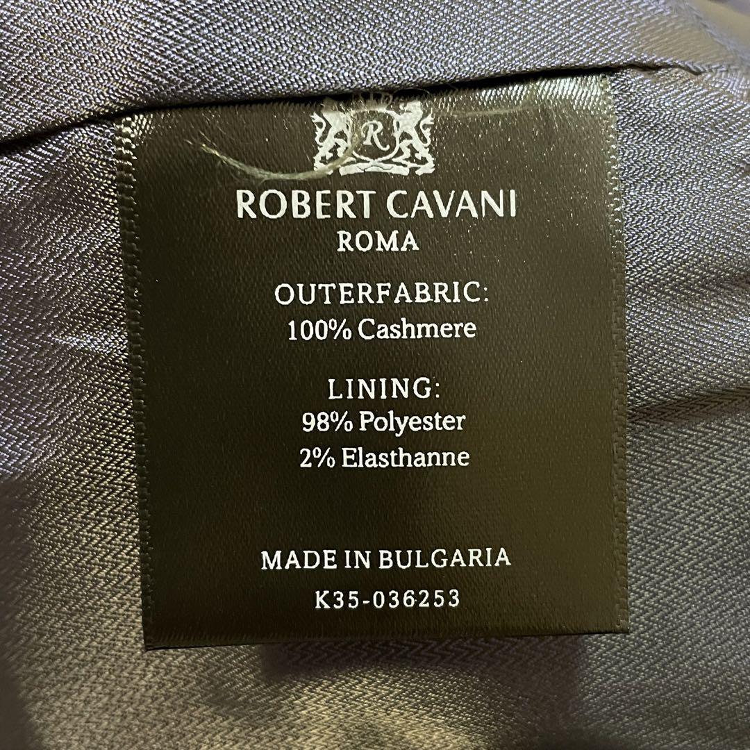 【未使用品】ROBERT CAVANI カシミヤ チェスターコート　Lサイズ