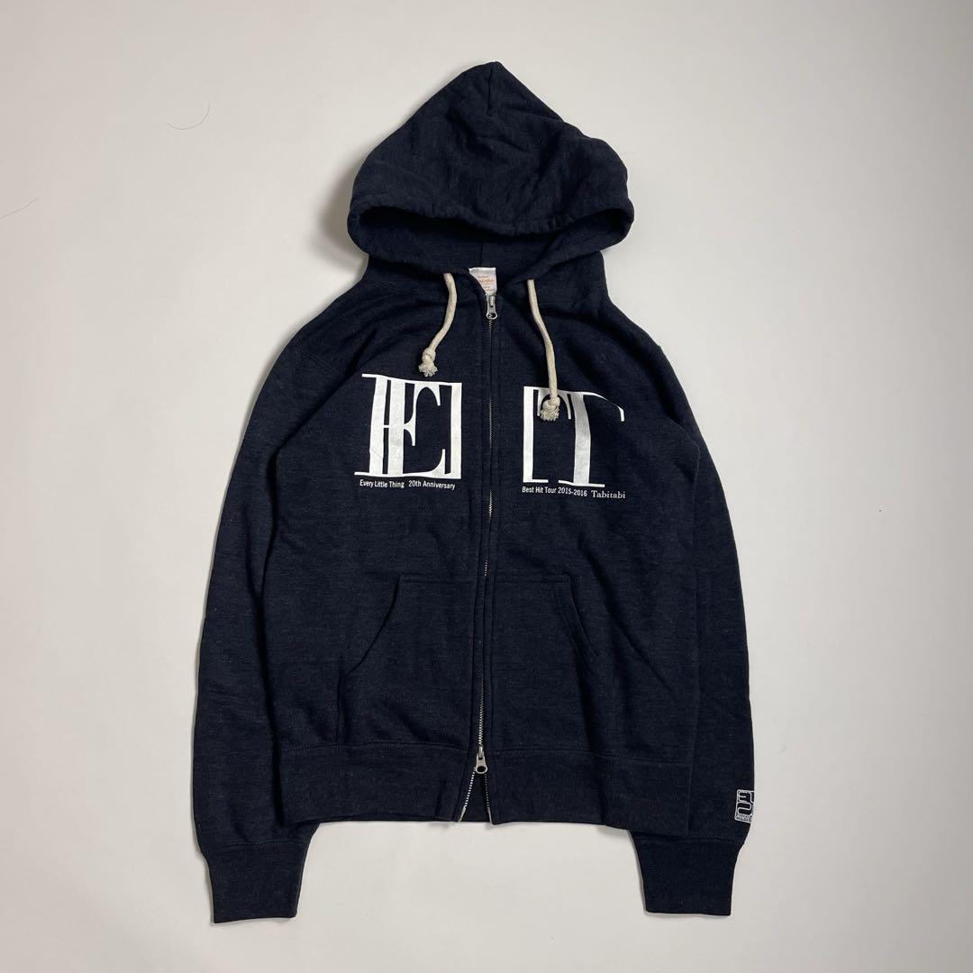 00s double zip up logo print parka