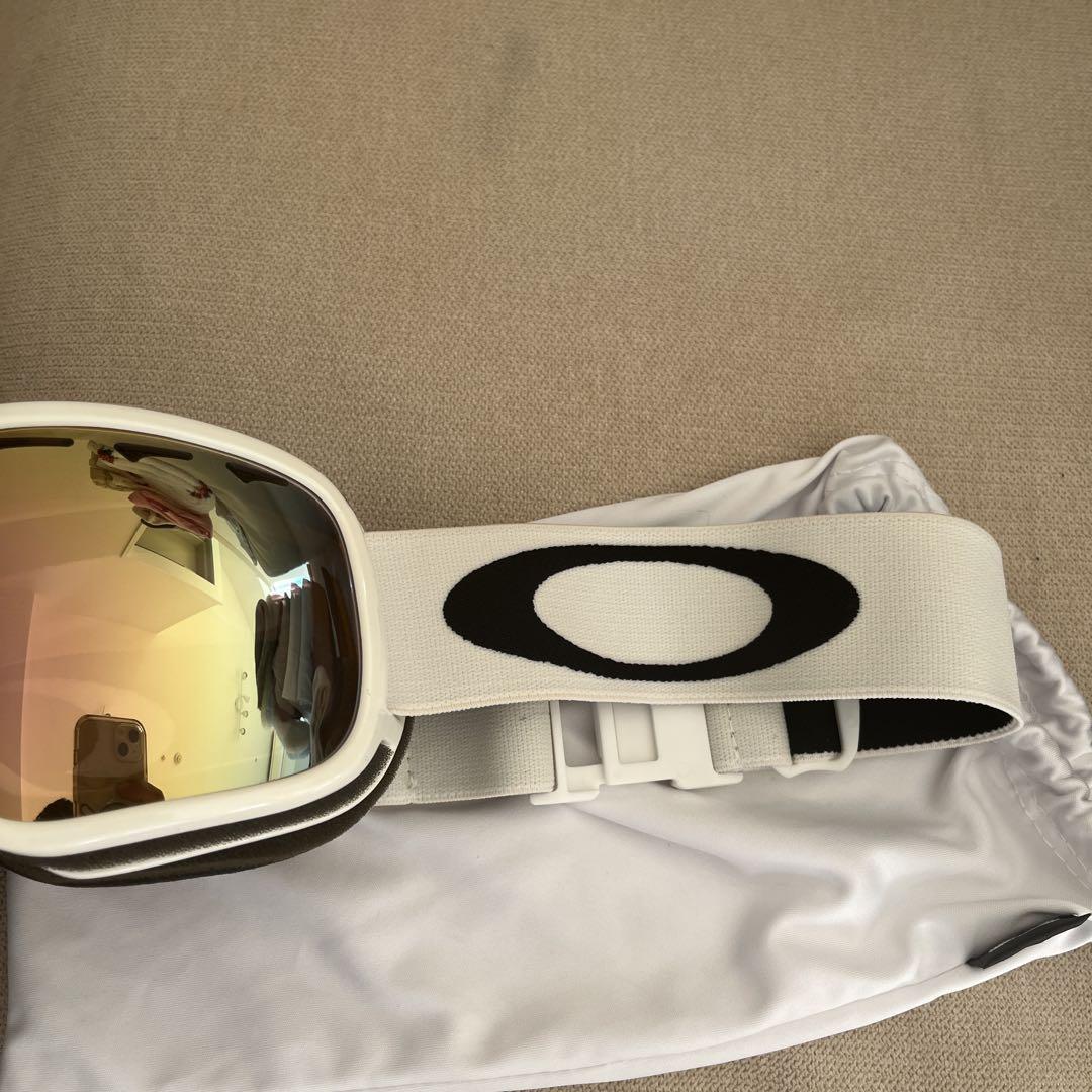 Oakley ゴーグル　レディース　白