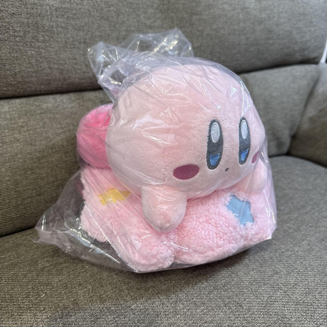 再値下❗️星のカービィ 雲のベッドのぬいぐるみ 【3種セット】-美品