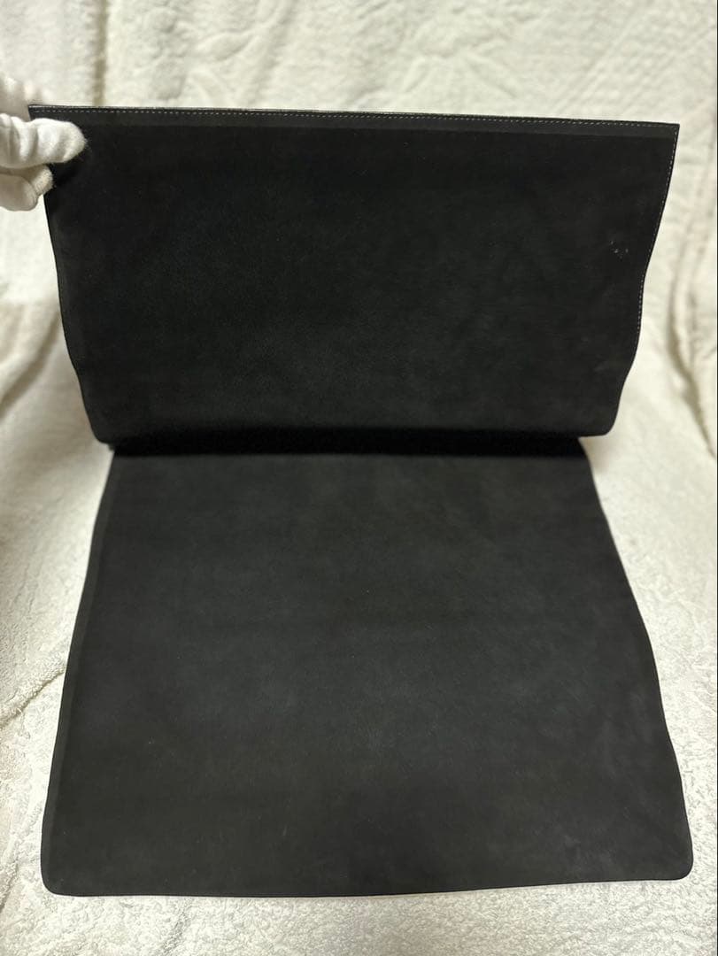 未使用 GUCCI ショルダーバッグ トートバッグ スエード ゴールド金具