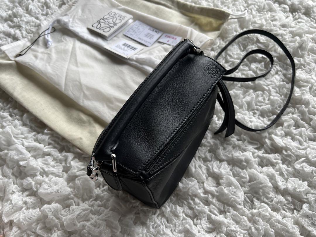LOEWE puzzle bag パズルバッグ　ミニ　黒　ブラック