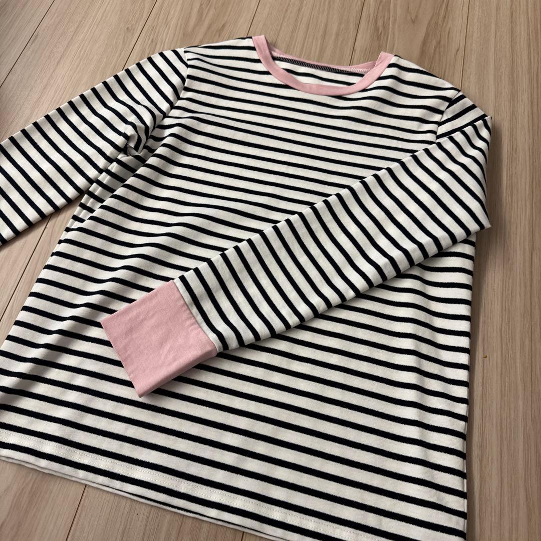 trefle+1 ボーダートップス trefle+1 ボーダートップス