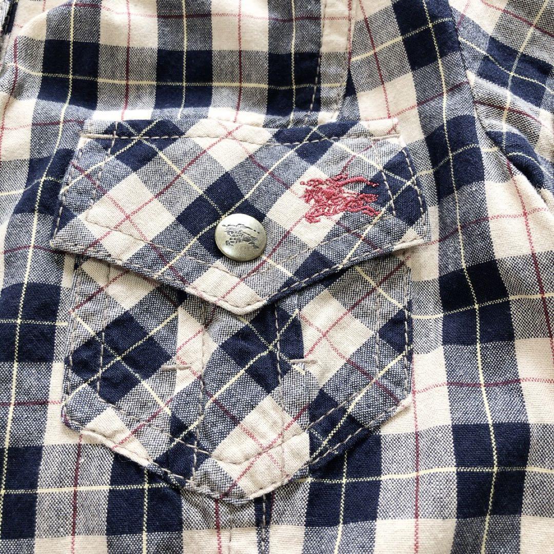 BURBERRY*バーバリーブルーレーベル　ミニワンピース チェック　Y2K