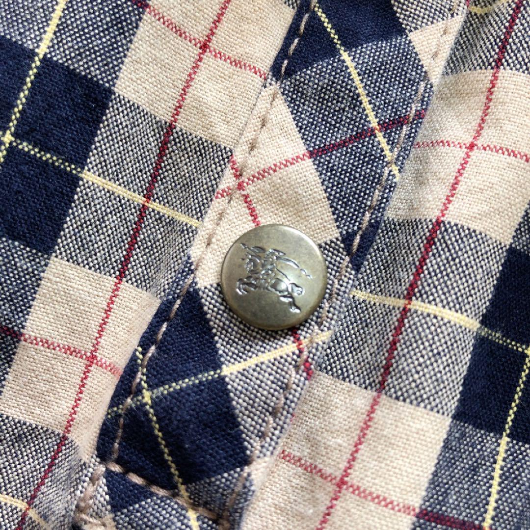 BURBERRY*バーバリーブルーレーベル　ミニワンピース チェック　Y2K