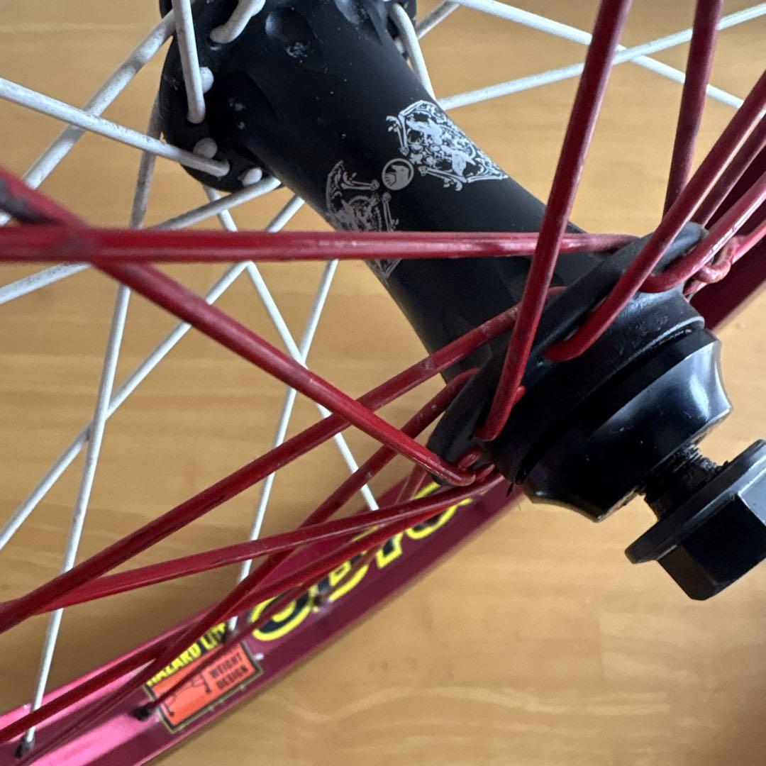 odyssey shadow bmx フロントホイール