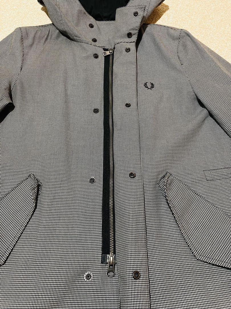 [ 人気 ] FRED PERRY フレッドペリー モッズコート 千鳥格子