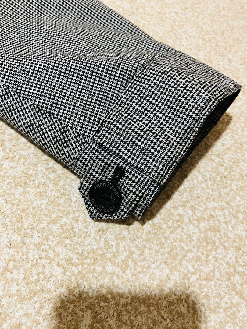 [ 人気 ] FRED PERRY フレッドペリー モッズコート 千鳥格子