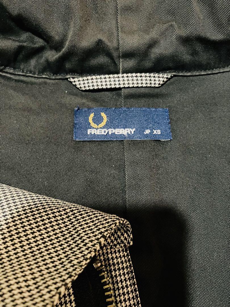 [ 人気 ] FRED PERRY フレッドペリー モッズコート 千鳥格子