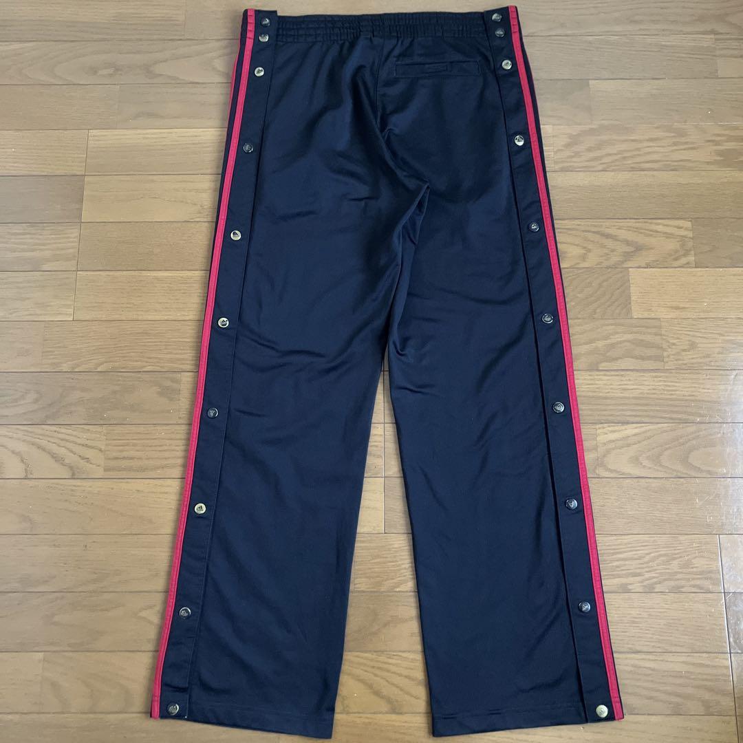 超安い品質 USA規格00s極太 B系 オールスナップボタンバギートラックパンツ パンツ