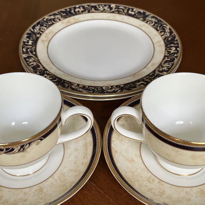 美品】ウェッジウッド☆コーヌコピア☆トリオ ペア | michiemee.ca