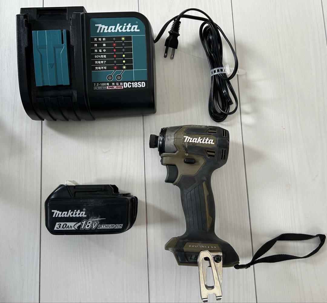 Makita 18V インパクトドライバー TD173D