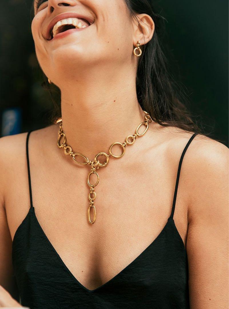 LOUISE DAMAS ルイーズダマス ネックレス ゴールド パリ