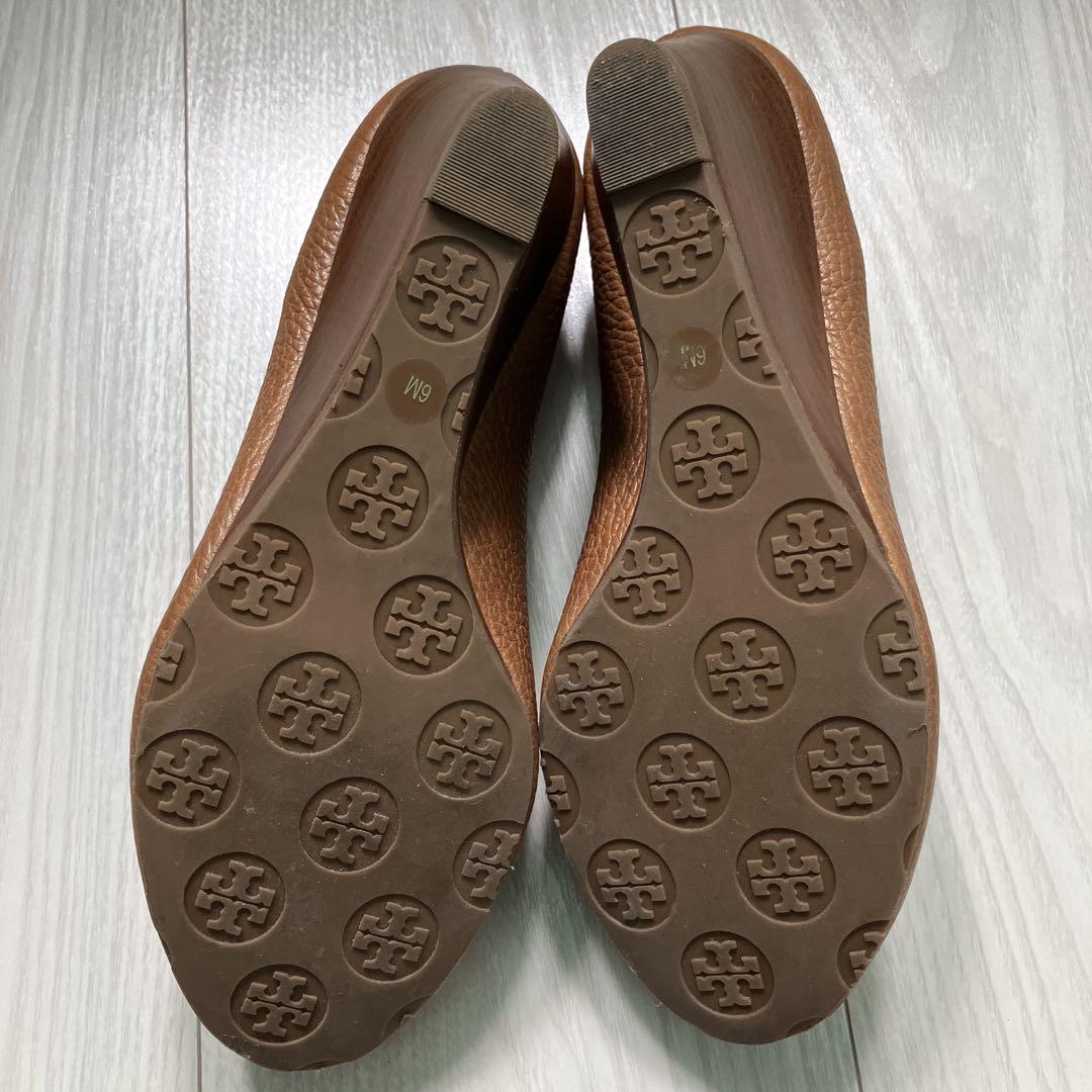 極美品 トリーバーチ ブラウンTORYBURCH size6 ウェッジソール