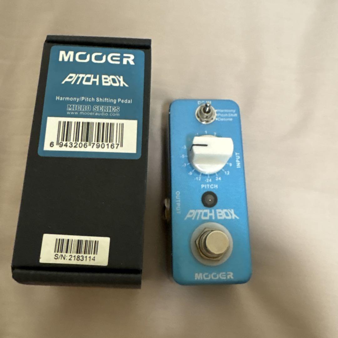 MOOER PITCH BOX ギターエフェクター