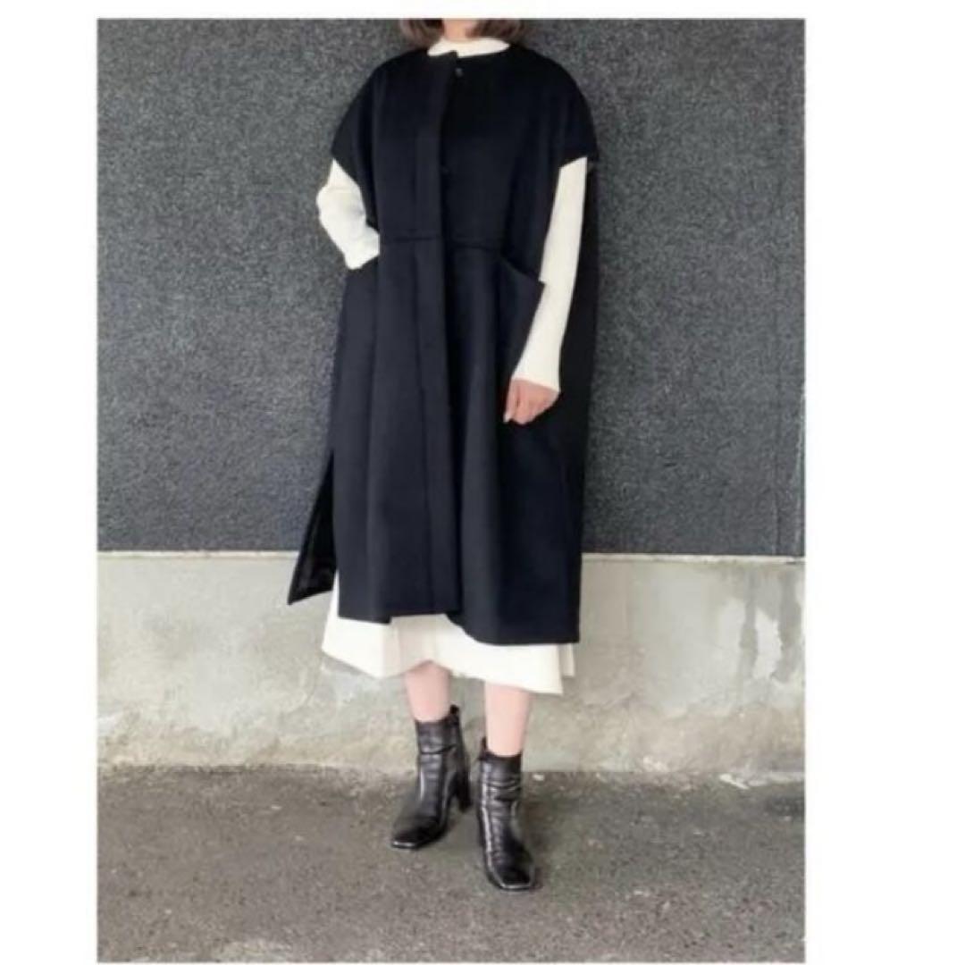 超特価激安の商品をすべて it ジレ ウール ノーカラー japan ジャケット・アウター