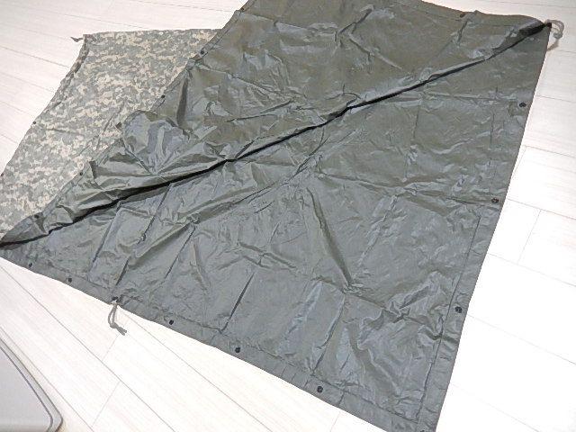 希少！REVERSIBLE FIELD TARP フィールドタープ 米軍放出品