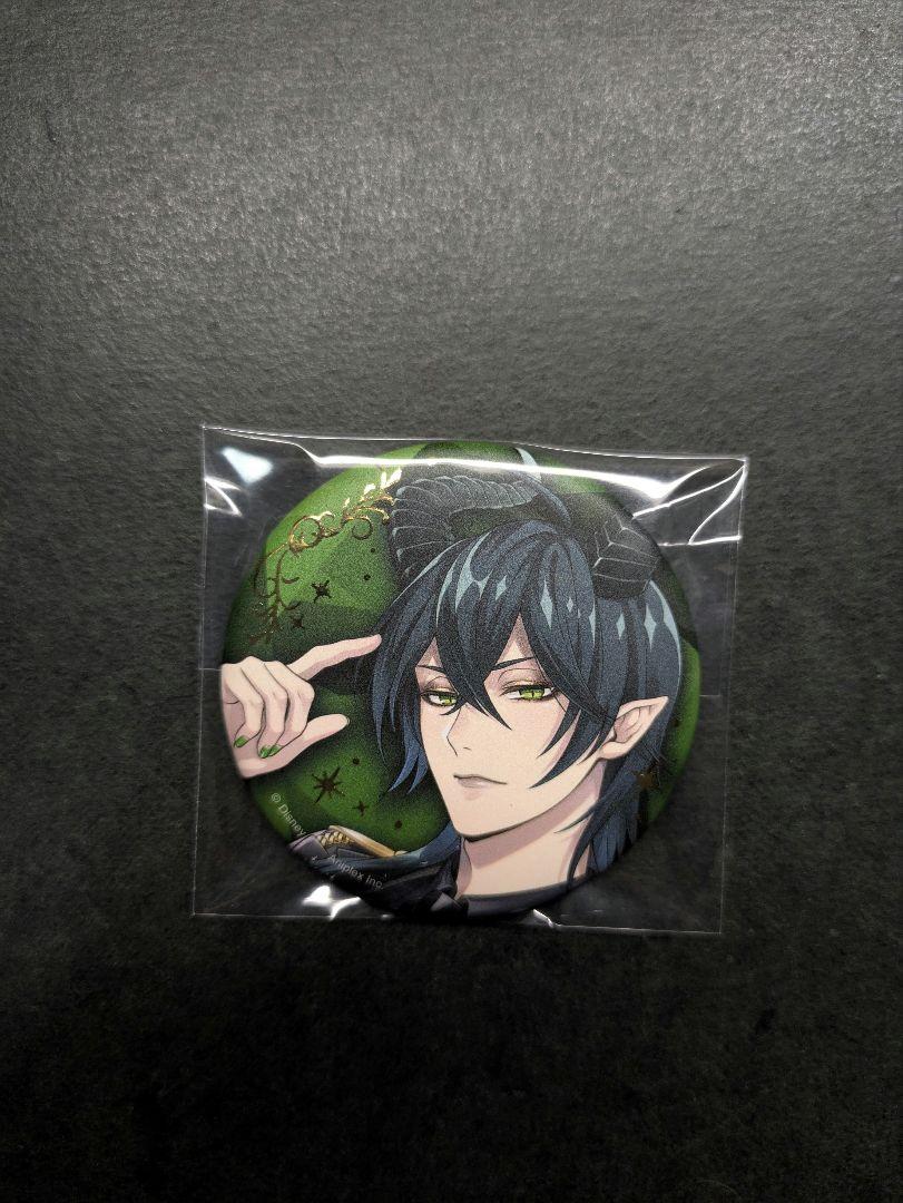 ツイステ ポップアップ ブレイジングジュエル 缶バッジ マレウス