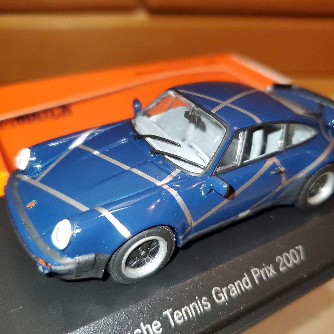 ポルシェ911ターボ、テニスグランプリ2007,限定品希少1/43みにちゃんぷす