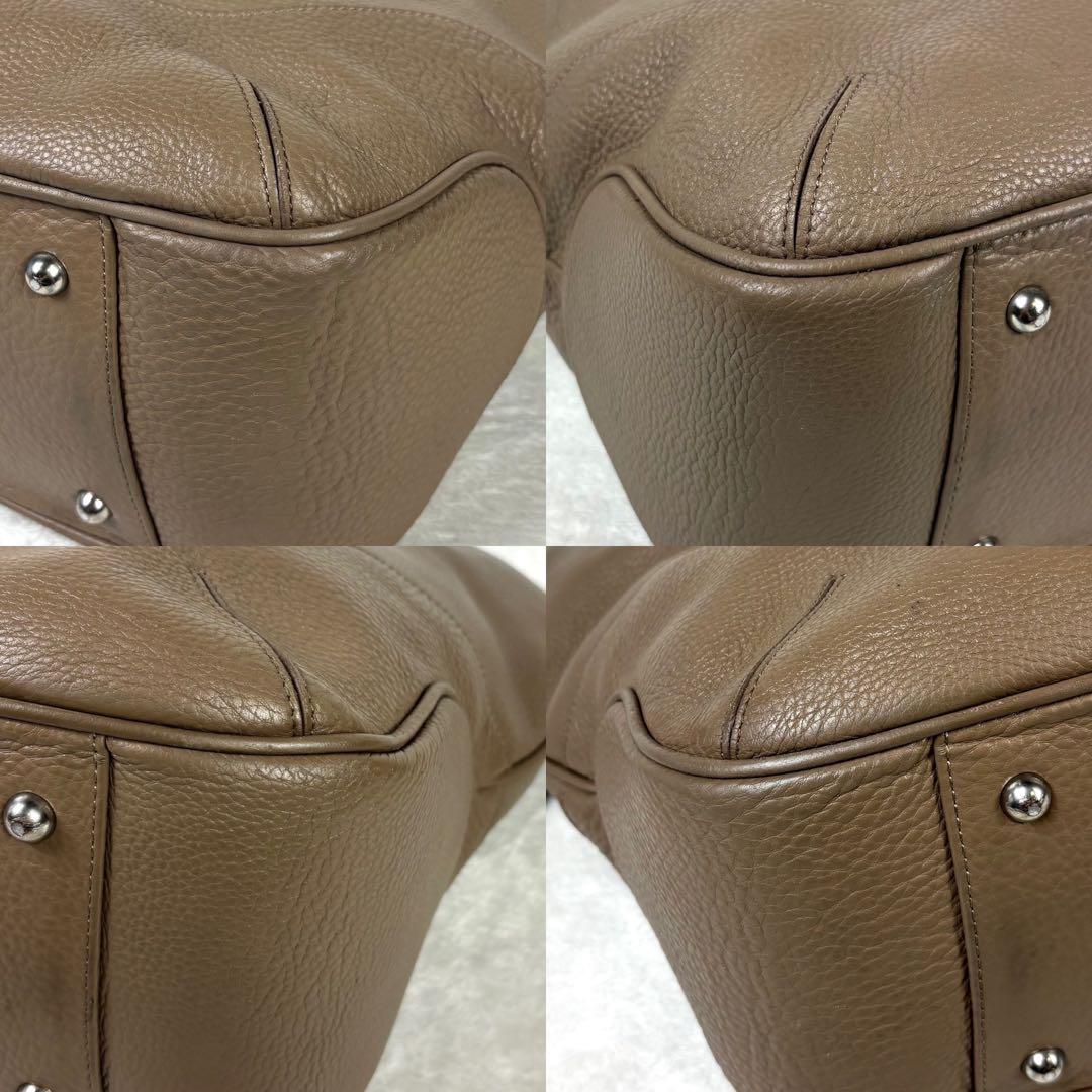 【美品】ペッレモルビダ メイデンヴォヤージュ トートバッグ トープ