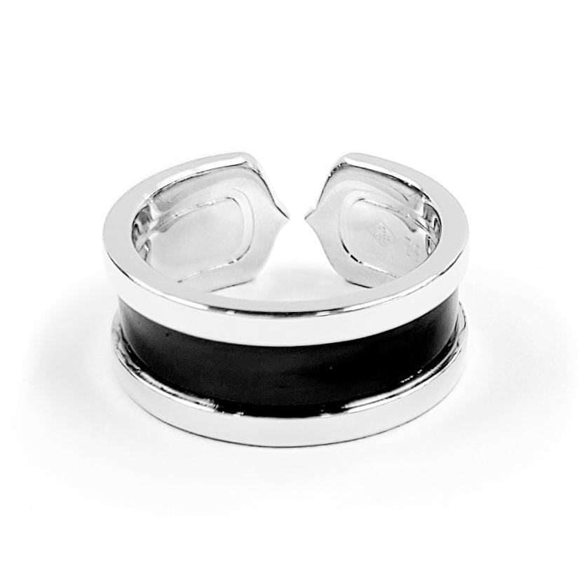 カルティエ Cartier C2 18金 K18 WG ホワイトゴールド リング