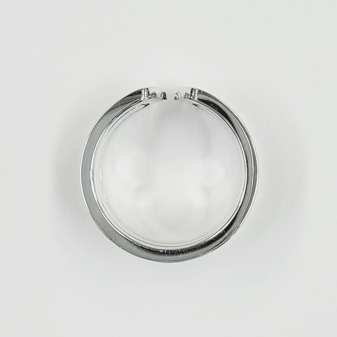 カルティエ Cartier C2 18金 K18 WG ホワイトゴールド リング