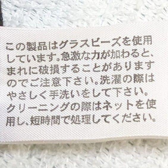 RALPH LAUREN ラルフローレン　半袖シャツ　グラスビーズ刺繍ロゴ未使用