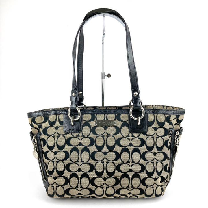 COACH コーチ シグネチャー F19249 トートバッグ キャンバス
