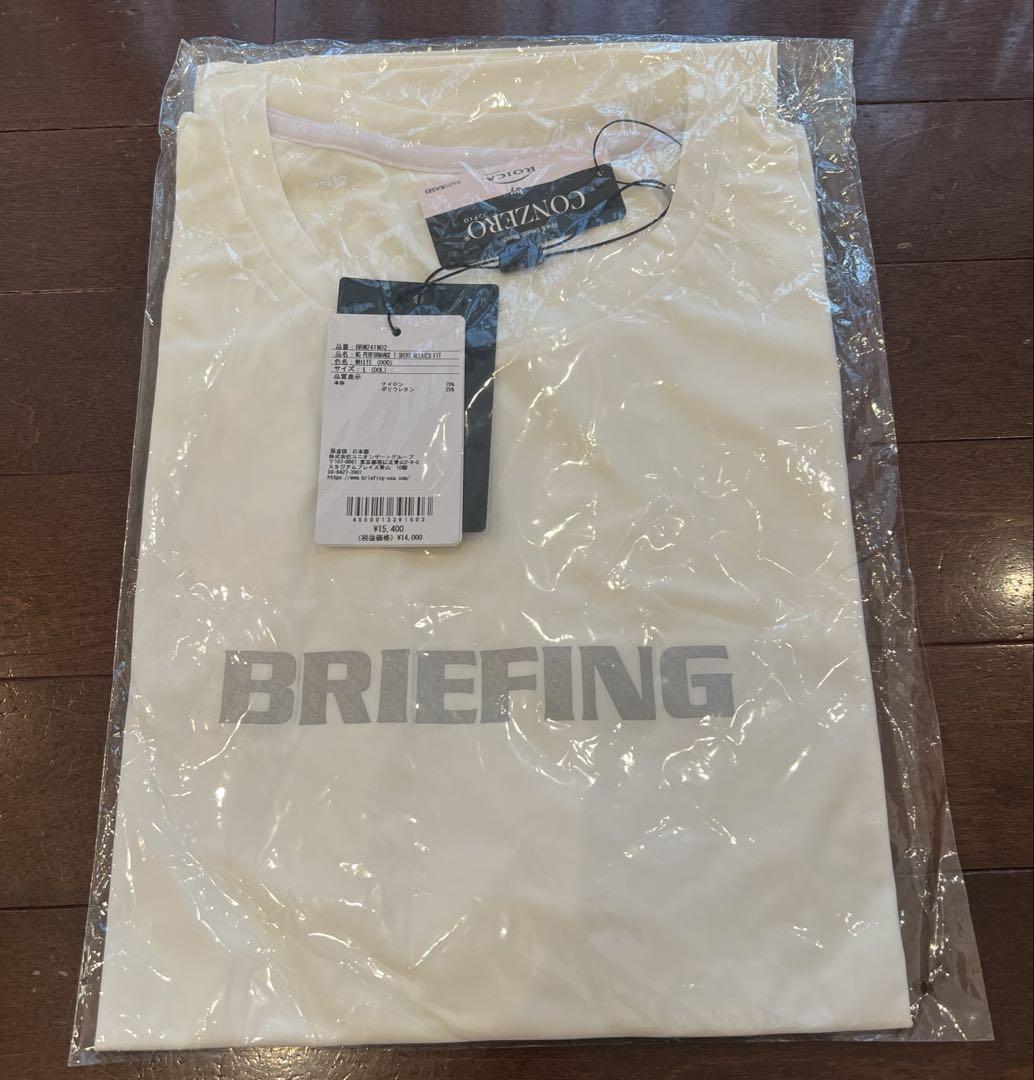 【新品未使用】BRIEFING ゴルフ パフォーマンスTシャツ Lサイズ