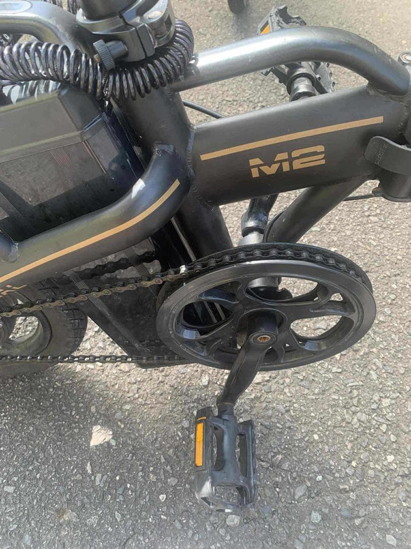 電動アシスト自転車 黒目立った傷や汚れなし