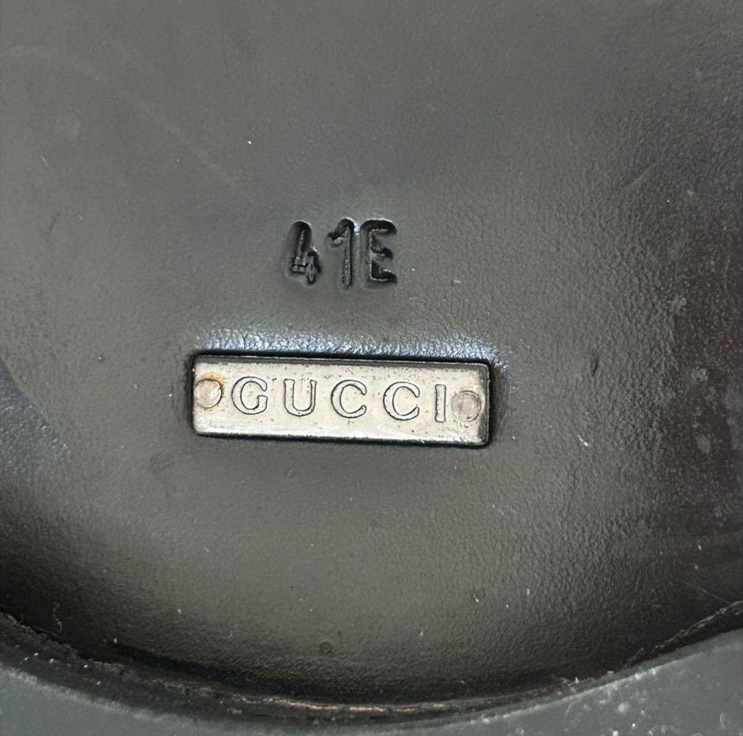 希少 GUCCI レースアップブーツ ミリタリー レザーブーツ トム