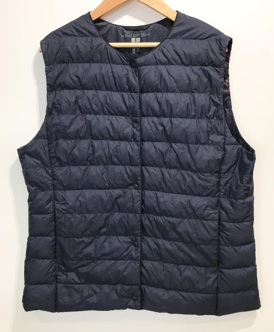 保存袋付き】UNIQLO ウルトラライトダウンコンパクトベスト XL