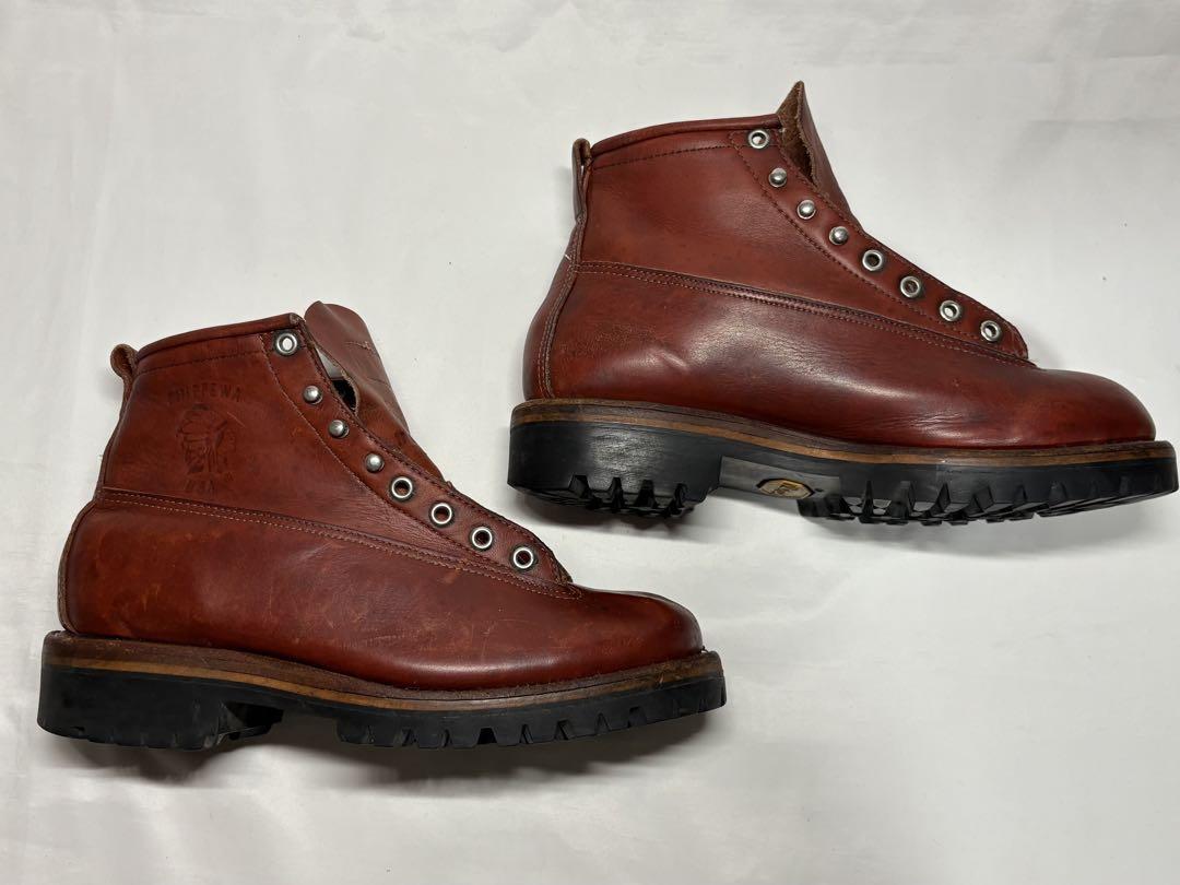 【98年製・白タグ】チペワ　chippewa 27170 7E 赤茶　美品！