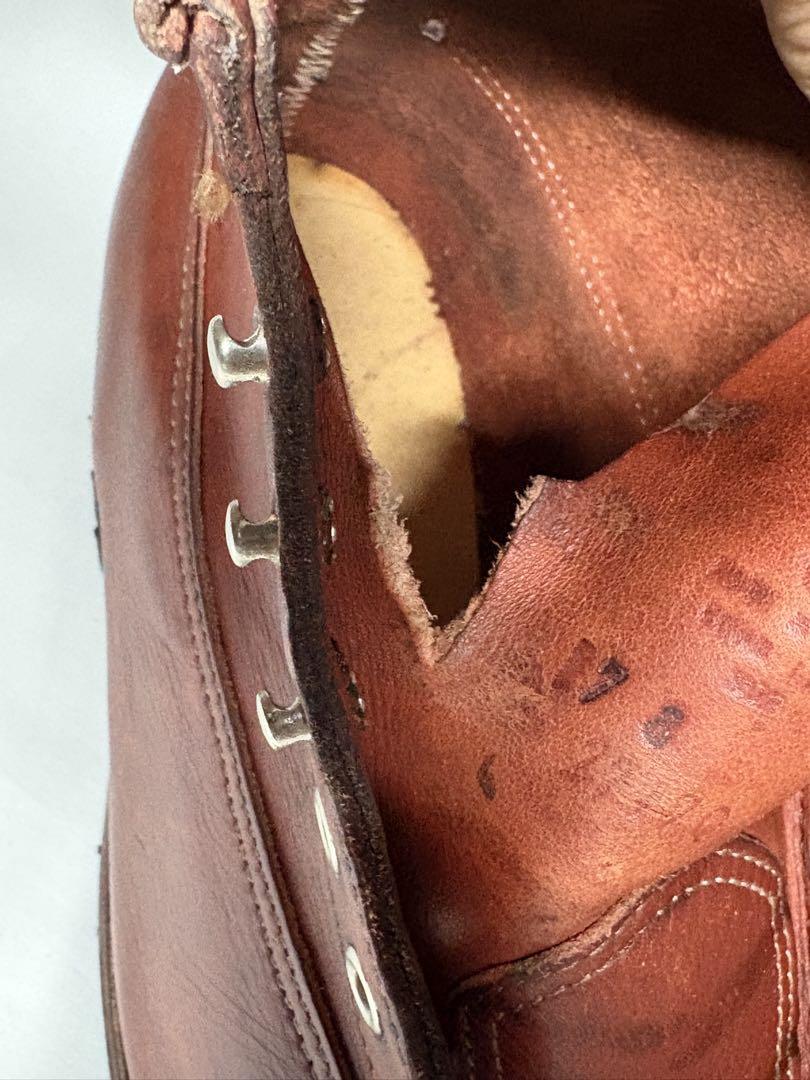 【98年製・白タグ】チペワ　chippewa 27170 7E 赤茶　美品！