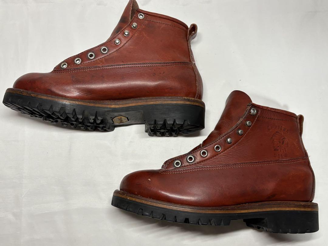 【98年製・白タグ】チペワ　chippewa 27170 7E 赤茶　美品！