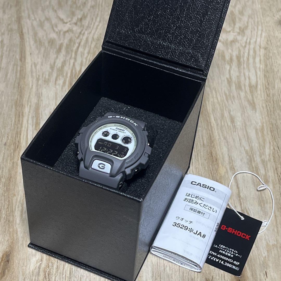 【新品未使用】G-SHOCK DW-6900HD蓄光パーツHIDDEN GLOW