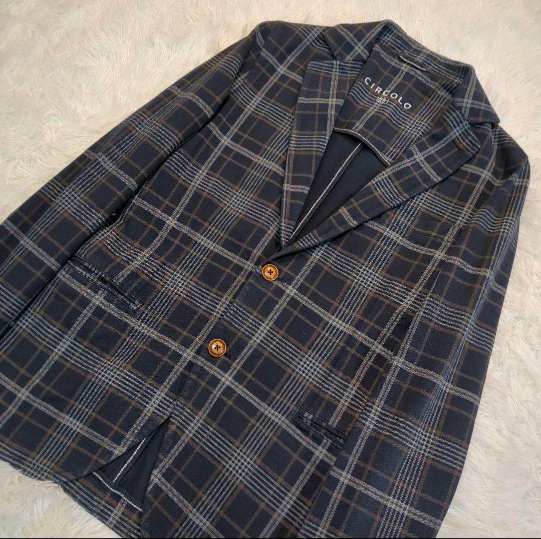 テーラードジャケット ネイビー