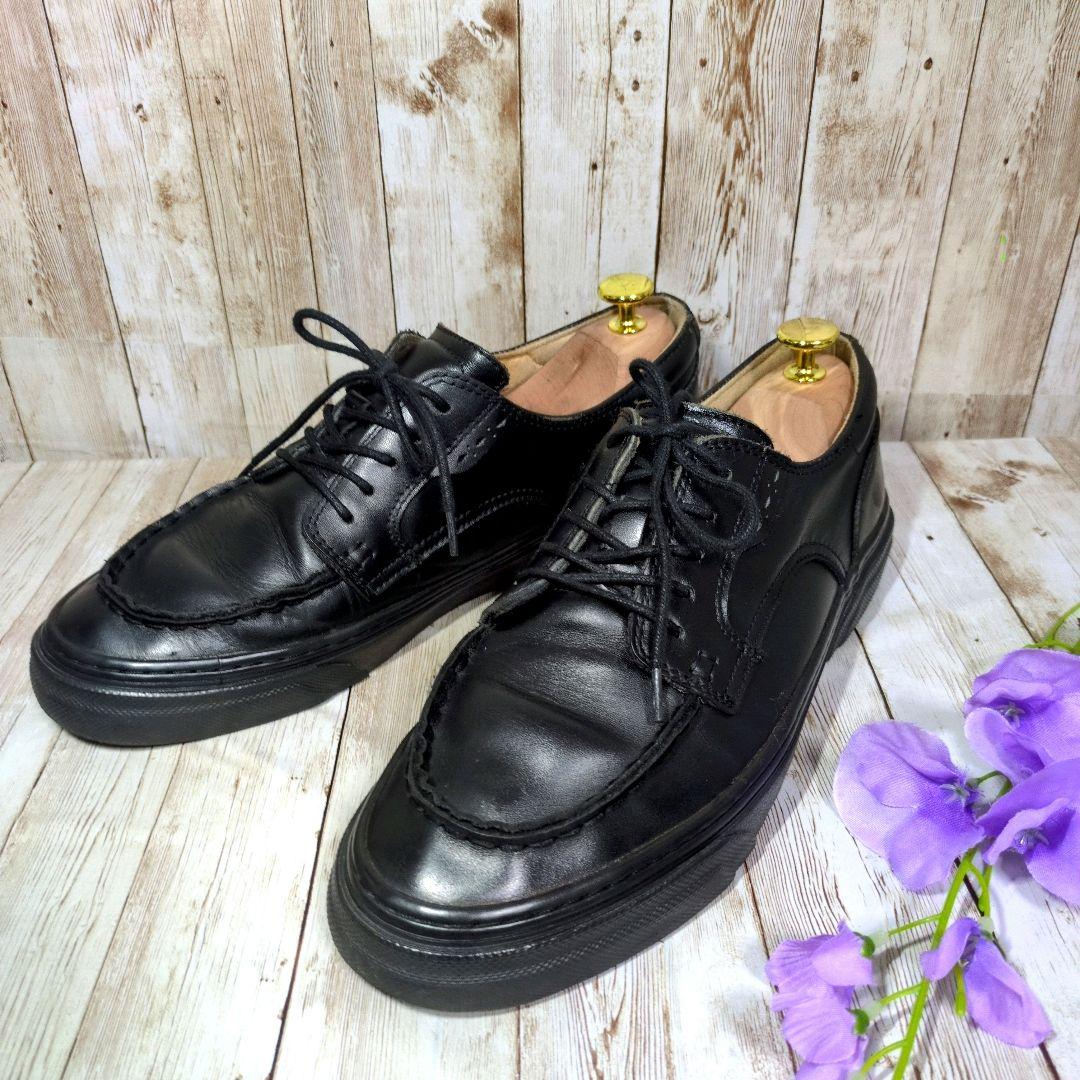 【SLACK】レザースニーカー☆26.5cm☆KLAVE U-TIP