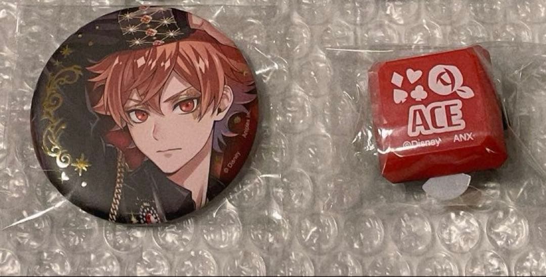 ツイステ ブレイジングジュエル 缶バッジ フェス リングライト エース ツイステ ブレイジングジュエル 缶バッジ フェス リングライト エース