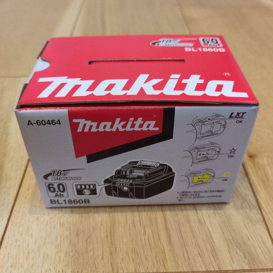 マキタ 18V 6.0Ah Li-ionバッテリ BL1860B