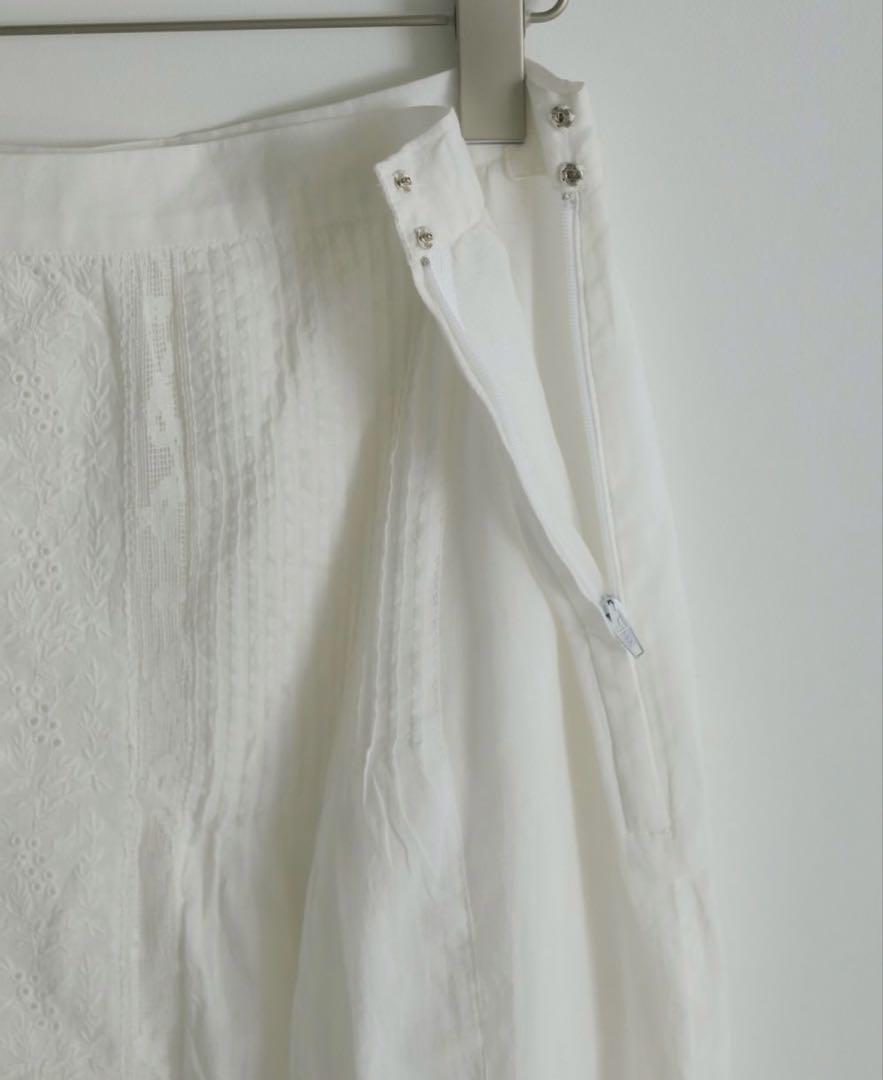 anuke アンヌーク 2025SpringSummer ボトムス Tuck Lace Skirt