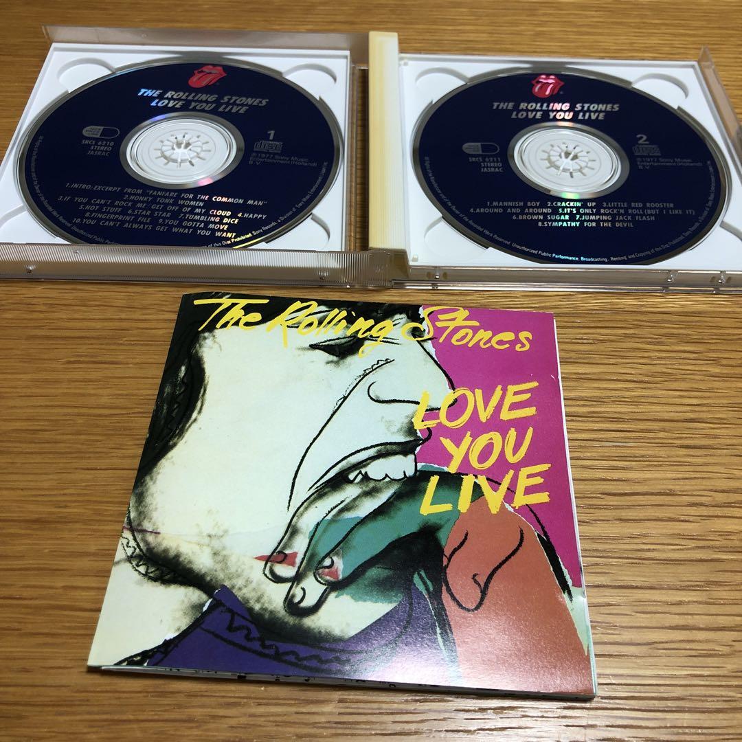 ザローリングストーンズ LOVE YOU LIVE 【2CD ザローリングストーンズ LOVE YOU LIVE 【2CD