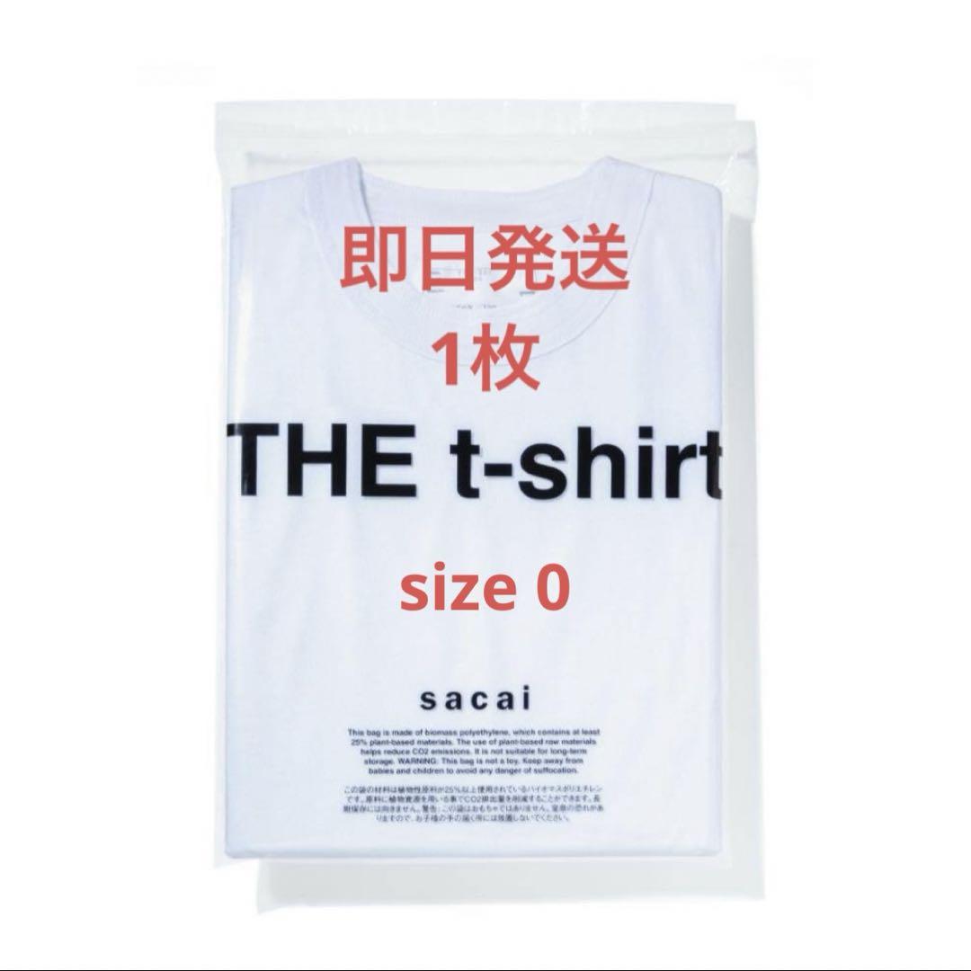 25AW Sacai THE t-shirt 白 size0 パックT 1枚 - メルカリ