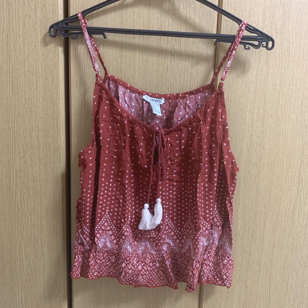 forever21 フォーエバートゥエンティーワン キャミソール ビスチェ